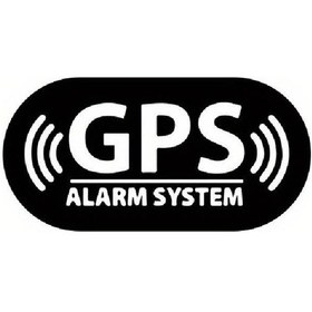 Resim Gps Alarm System Oto Arka Cam Sticker 16 X 8 Cm 
