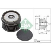 Resim INA 535033410 Alternator Gergi Rulmani ( Fiat: Grande Punto 1.3 D Multijet ) 51854915 77363954 (WA675382) 