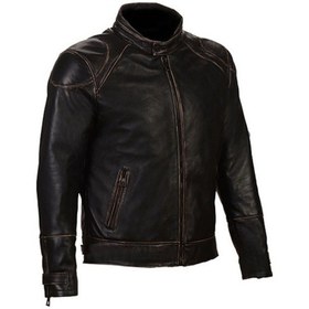 Resim Vexo Vıntage Deri Motosiklet Montu (384898708) 