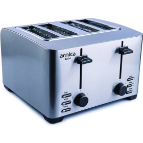 Resim Arnica GH27000 Kıtır Ekmek Kızartma, 1500 W, Inoks 