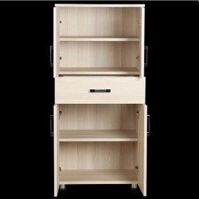 Resim Çok Amaçlı Dolap 130 Cm Hard Parlak Carden Suntalem 4Raf 1Çekmece 