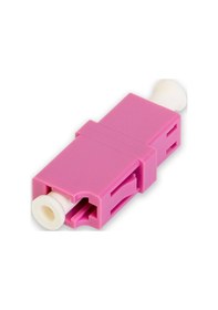 Resim Lc-Lc 10G Simplex Om4 Multimode. Flanşsız Fiber Optik Adaptör 