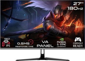 Resim Gameon GOPRO27180VA 27" 0.5 MS 180 Hz HDMI+DP Adaptive-Sync 3 Kenar Çerçevesiz FHD Gaming Monitör 