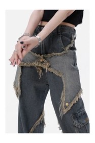 Resim Rbgstore MAVİ BİG STAR KORGO CEPLİ BAGGY KOT PANTOLON 