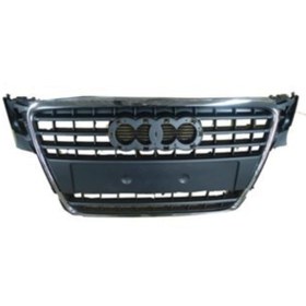 Resim TYG 2008-2012 Audi A4 Ön Panjur Koyu Gri (nikelaj Çerçeveli-sensör Deliksiz) (tüv)() (adet) (oem No:8 