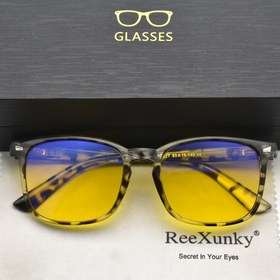 Resim ReeXunky Erkek ve Kadınlar için Bilgisayar Gözlüğü - Şık Klasik Cat Eye Çerçeve, Spring Hinge, Oyun Gözlükleri, Günlük Kullanım İçin Mükemmel 