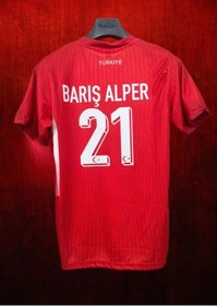 Resim jabuka Türkiye Euro 2024 Barış Alper Yılmaz Forması (RED) 