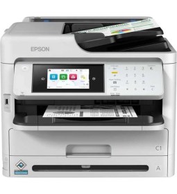 Resim Epson Wi-Fi, Ethernet, USB ve Mobil Baskı Desteği Workforce Pro Müreekep Püskürtmeli Yazıcı WF-M5899DWF + 1 Paket A4 Hediye 