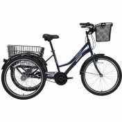 Resim Bisan BİSAN PORTER ÜÇ TEKERLİ BİSİKLET 39CM V 24 JANT 3 VİTES KIRMIZI SİYAH 