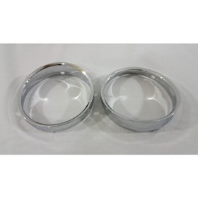 Resim NOS Bmw E60 Gösterge Kadran Halka Çerçevesi Seti, M5 Stil Bmw E60 Gösterge Krom Çerçeve 