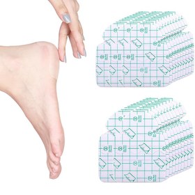 Resim 30 Adet, Görünmez Nemlendirici Topuk Stickerlarından Oluşur - Ayak Bakım Koruyucu Yama Seti: Kurumaya Karşı İçin Kullandığınız Plantar ve Çatlak Tabanlıklar Şık Bej Renkli Esnek Uygun Kalça Pedleri, 10 cm x 10 Cm Boyutunda, 5 mm kalın. Profesyoneller iken Aktif Yağışlı şekilde giymek üzere tasarlan-mıştır 