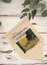 Resim Oturma Odası Pinterest Duvar Dekoru, Van Gogh Sanat Serisi, Kanvas Flama Askılı Duvar Örtüsü NO:419 - Renkli - 9 / 70 x 100 