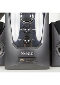 Resim Music D.J Md-9500bt 5 1 Bluetooth Surround Hoparlör Sistemi 