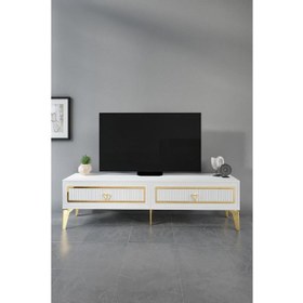 Resim Trend Mdf Mebran Kapak Tv Sehpası 180 cm 