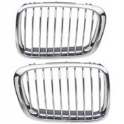 Resim Bmw E46 Panjur Ön Sağ Sol Krom 1998-2001 A0463112 