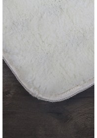 Resim Bubble Krem Büyük Ebat 2'li Banyo Paspas Seti Kaymaz Tabanlı Yıkanablir Klozet Takımı Krem 