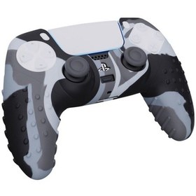 Resim Ps5 Dijital Kamuflaj Silikon Koruyucu Kılıf Ve Analog Koruyucu Karma 