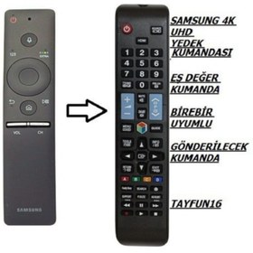 Resim TAYFUN Samsung Samsung 55nu8000 Akıllı Mauseli Kumanda - Yedek Kumandası 