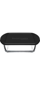 Resim 3 Adet Paşabahçe Plastik Kapaklı Borcam Fırın Tepsisi 1040 cc 