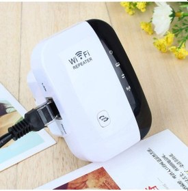 Resim Electrima Access Point Wi-fi Repeater Kablosuz Sinyal Güçlendirici Menzil Genişletici 300mbps 