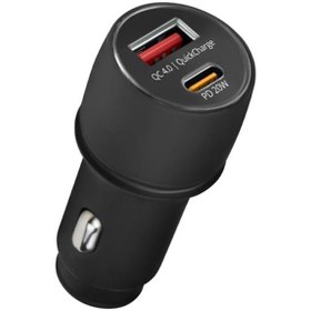 Resim Powerway Cc40 Type-C Telefon Araç Şarj Başlık 