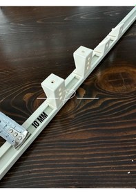 Resim Katlamalı Perde Dekoratif Ray Montaj Ayağı 4cm Uzun Başlık 4 Lü Paket 