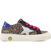 Resim Leopar Desenli Unisex Çocuk Sneaker 