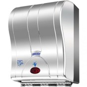 Resim Prestij Otomatik Havlu Dispenseri Fotoselli Sensörlü Kağıt Havlu Makinesi 21cm Krom kaplama 