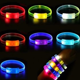 Resim Festival & Parti LED Bileklik 3 Farklı Mod Işıklı 1 Adet 