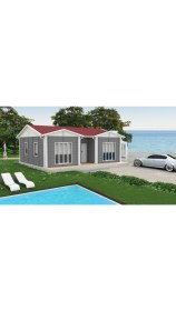 Resim Sismik Prefabrik 52 M2 Prefabrik Ev 
