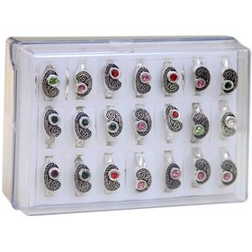 Resim Vav'Lı Bayan Yüzüğü-6125 Çok Renkli 