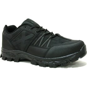 Resim X-Step Siyah Bağcıklı Trekking Outdoor Spor Ayakkabı 