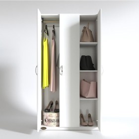 Resim Kenzlife Gardırop 3 Kapılı Ballıbaba 180 120 52 Byz Xlarge Kapaklı Gardolap Dolap 