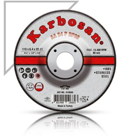 Resim KARBOSAN Inox Taşlama Taşı 10 Adet 180x8 