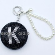 Resim Silver1 Gıoıo Yeni Mini Taşınabilir Kozmetik Ayna Kolye Anahtarlık Çanta Aksesuarları Kolye Dıy Anahtarlık (Yurt Dışından) 