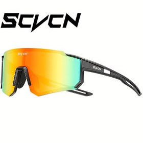 Resim SCVCN Üniseks Dış Mekan Spor Gözlükleri - Canlı PC Lensli Şık Bisiklet ve Yürüyüş Gözlüğü, Hafif TR Çerçeve, Erkekler & Kadınlar için UV Koruma, Seyahat, Koşu, Dağ Bisikleti & Açık Hava Aktiviteleri için Mükemmel, Dağ Bisikleti Aksesuarları, SCVCN 