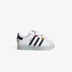 Resim Adidas Superstar Led Lights Cf Bebek Beyaz Sneaker Jı0508 Beyaz 