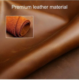 Resim Wondernest Hallmo Nissan Syphy Uyumlu 3 Düğmeli İnek Derisi Anahtar Kılıfı Kahverengi 