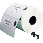 Resim Printpen Brother P Touch Dk Serisi Dk11240 Sürekli Etiket 102mm 51mm 
