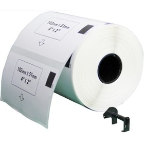 Resim Printpen Brother P Touch Dk Serisi Dk11240 Sürekli Etiket 102mm 51mm 