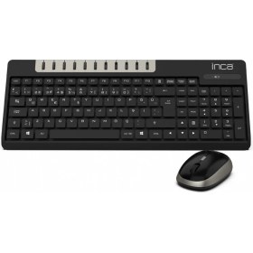 Resim Inca IWS-589 Wireless Multimedia Super Cosy Klavye & Mouse Set 