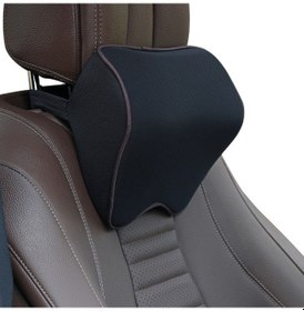 Resim Araba Kafalık Yastık Boyun Yastık Araba Bellek Köpük Servikal Yastık İç Malzemeleri Black Brown Edge , Size:memory Foam Pillow Black Brown Edge 