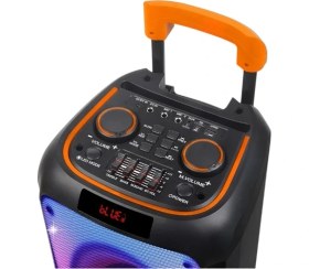 Resim Ndr 1095 Taşınabilir Bluetooth Parti Hoparlörü 8 Inc*2 Subwoofer Powerfull Bassbost 