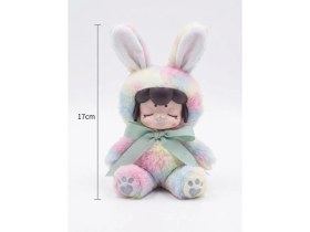 Resim Farbu Oyuncak Nansi Figür Bebek - 17 cm Peluş Kostümlü Sevimli Emzikli Uyku Arkadaşı Oyuncak Bebek 