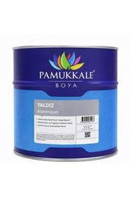Resim Pamukkale Yaldız Alüminyum Soba Boyası 200 Derece Isı Geçirmez 2.5 Lt 