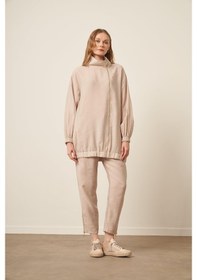 Resim Ftz Women Kadın Modal Pantolonlu Takım Beige 30716 Beige 