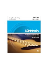 Resim D'addario Epbb170-5 .Phosphor Bronze 5-String Acoustic Bass Strin 