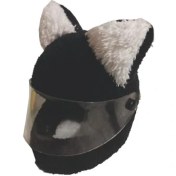 Resim Motobisavm Jiekai K114 Kedi Ve Köpek Kaskı Mod7 Cat Woman 