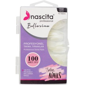 Resim Nascita Takma Tırnak - Ballerina 100 Adet 