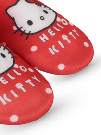 Resim Hello Kitty Baskılı Tabanlı 21-25 Numara Deniz Ayakkabısı - Kırmızı - Kırmızı / 20 Numara 